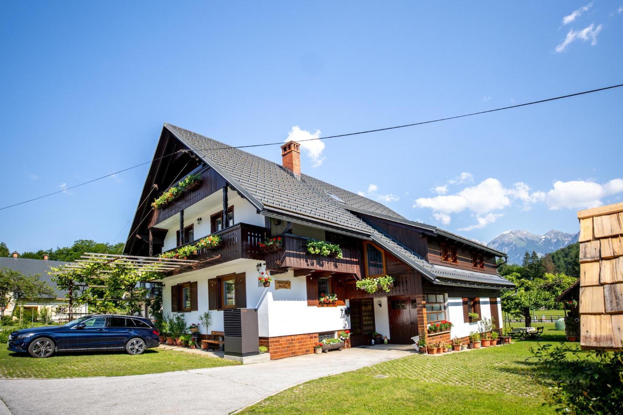 Apartmaji Prezelj ボーヒニ エクステリア 写真
